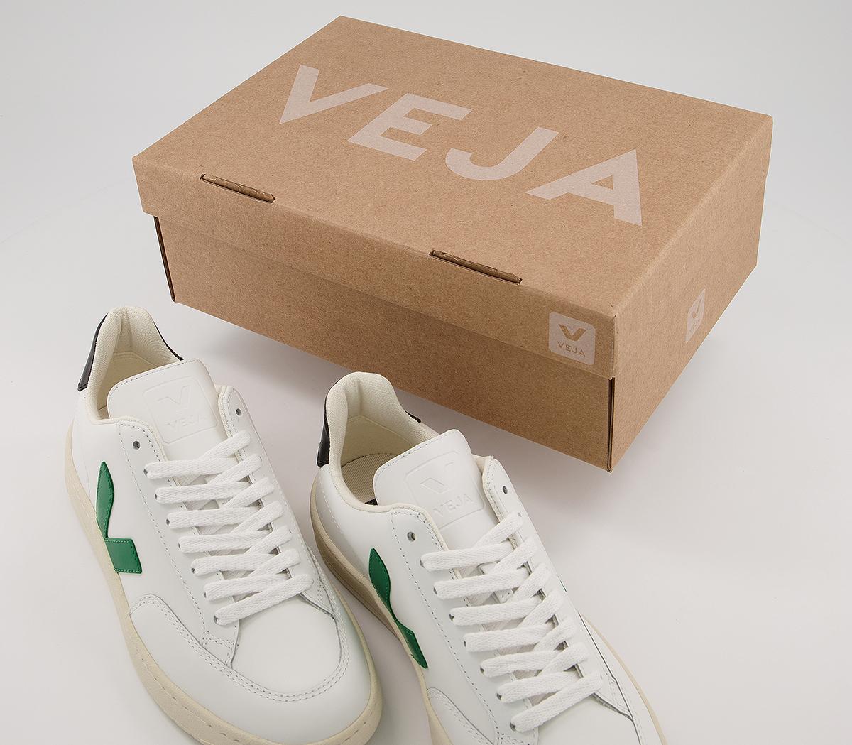 VEJA V-12 Trainers VEJA V-12 Trainers White Emeraud Black F