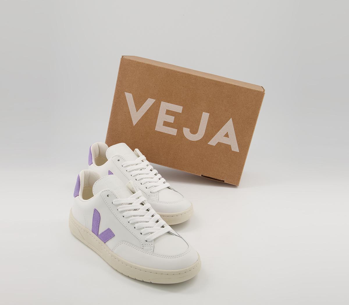 VEJA V-12 Trainers VEJA V-12 Trainers White Lavender F