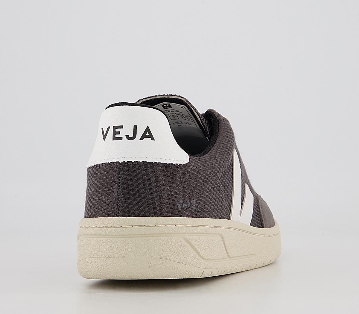VEJA V-12 Trainers VEJA V-12 Trainers Bmesh Grafite White