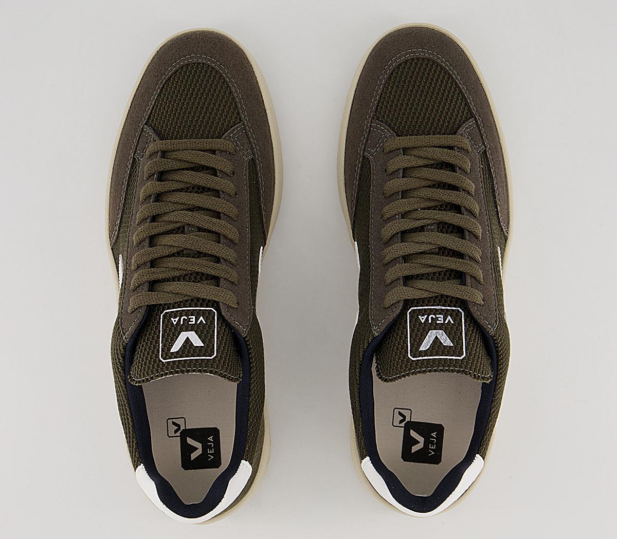 VEJA V-12 Trainers VEJA V-12 Trainers Bmesh Olive White