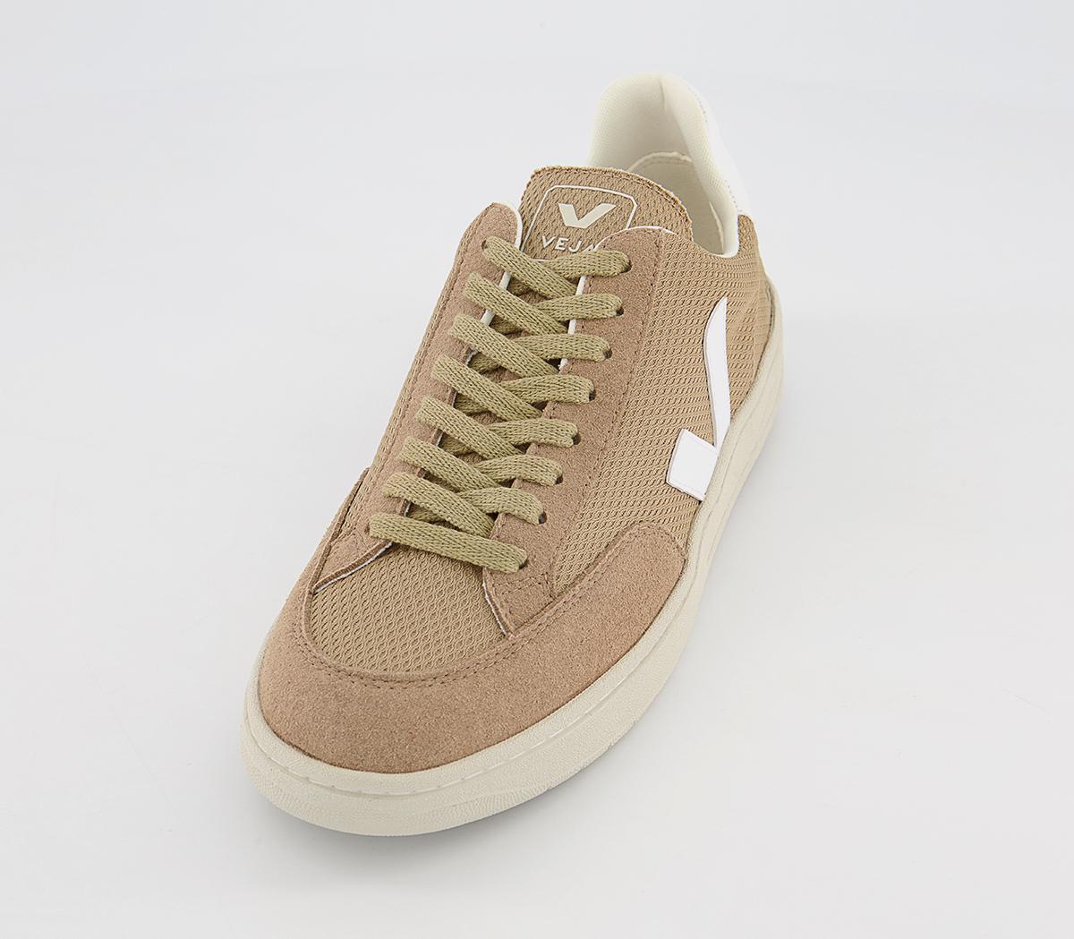 VEJA V-12 Trainers VEJA V-12 Trainers Bmesh Dune White