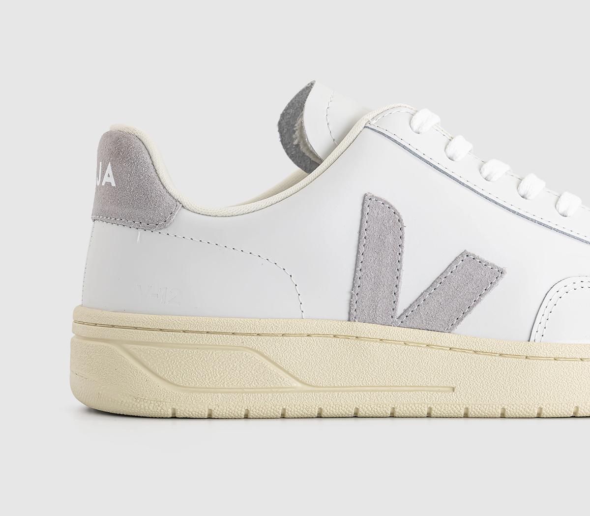 VEJA V-12 Trainers VEJA V-12 Trainers Extra White Light Grey
