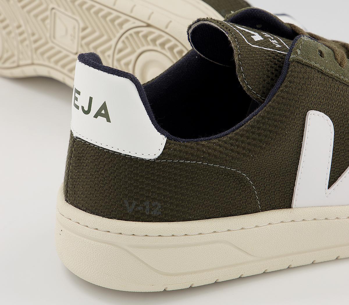 VEJA V-12 Trainers VEJA V-12 Trainers Olive White