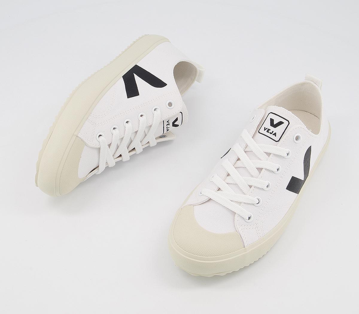 VEJA Nova Trainers VEJA Nova Trainers White Black F