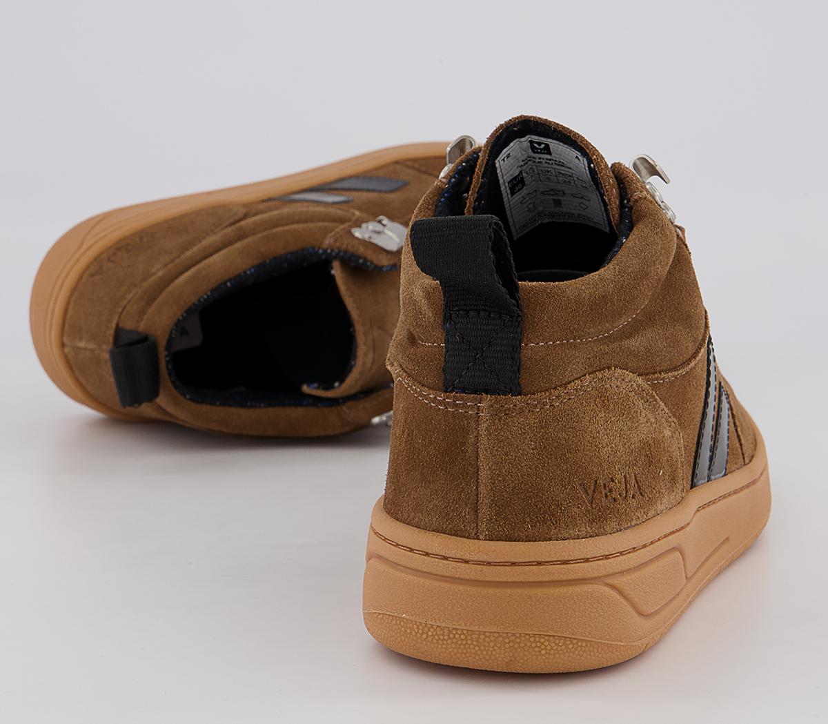 VEJA Roraima Trainers Brown Black Gum Sole F - Women's Trainers