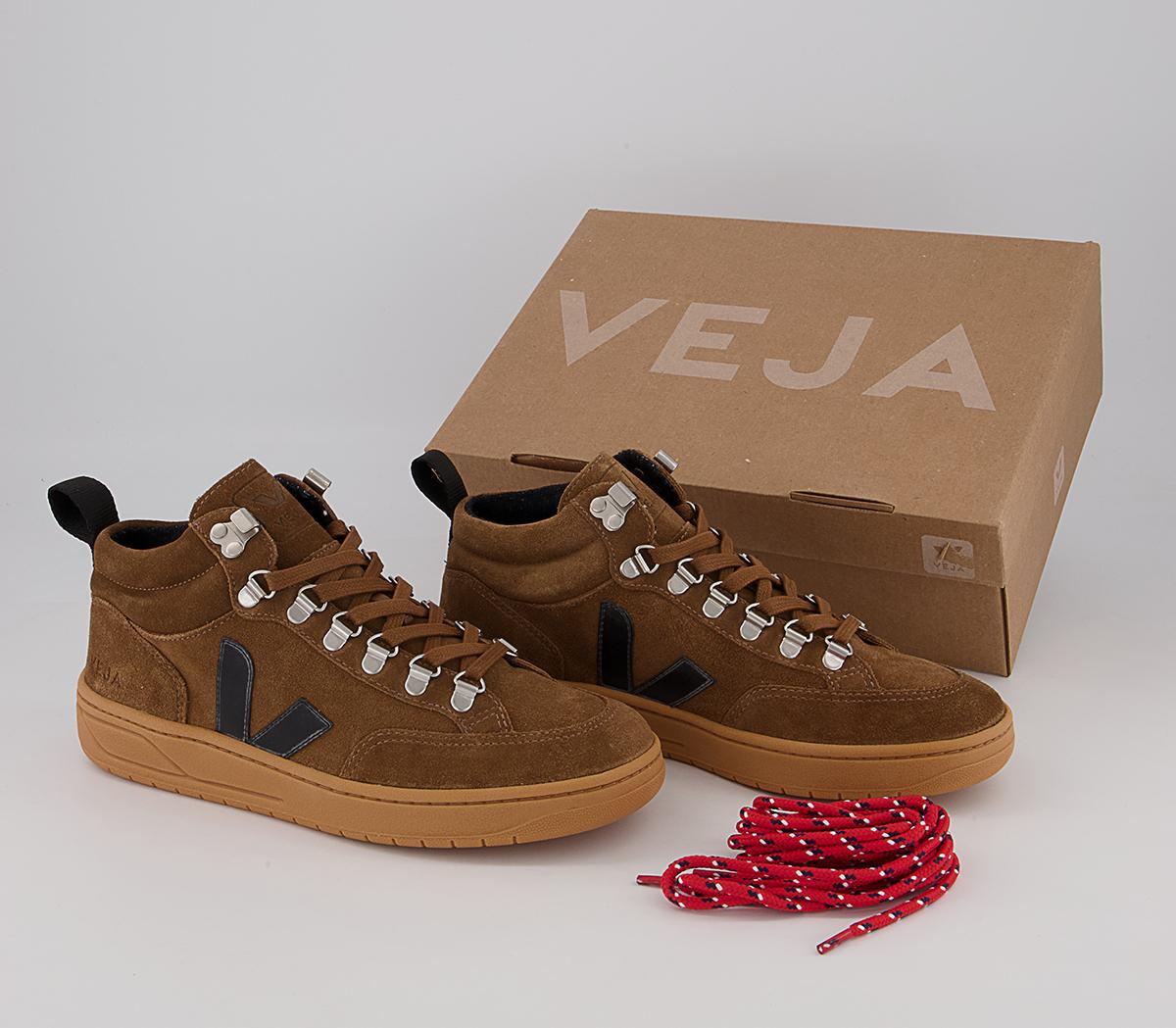 VEJA Roraima Trainers VEJA Roraima Trainers Brown Black Gum Sole F