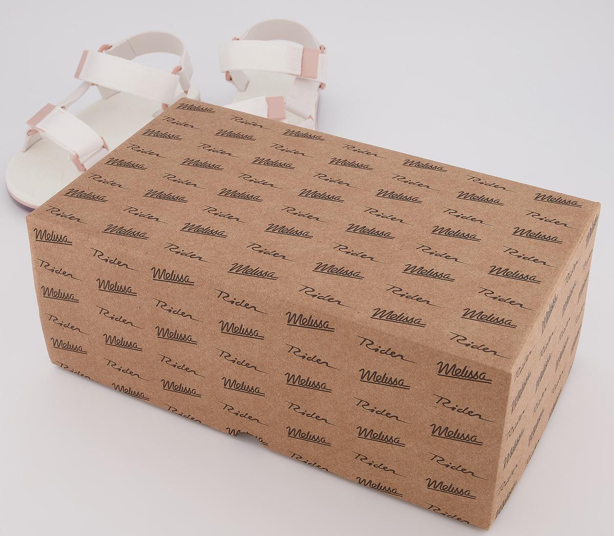 MelissaRider Papete SandalsWhite Blush