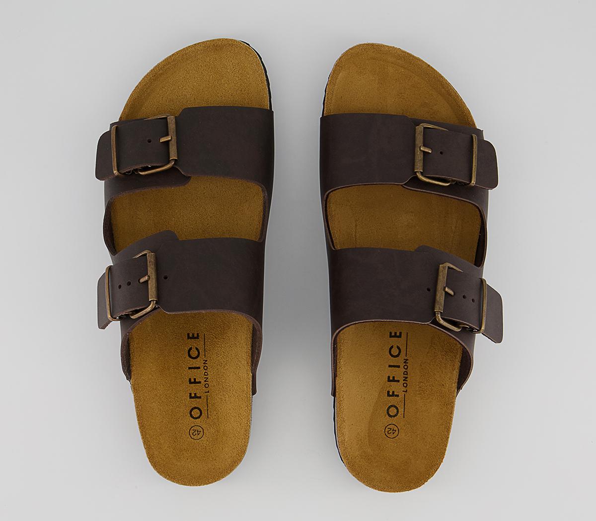 Office Livingstone Sandals Office Livingstone Sandals Dark Brown