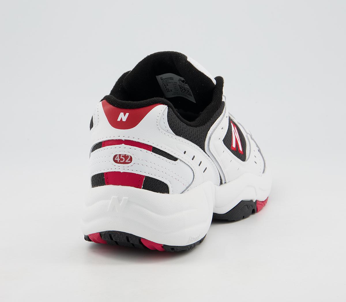 New Balance 452 Trainers New Balance 452 Trainers White Black Red