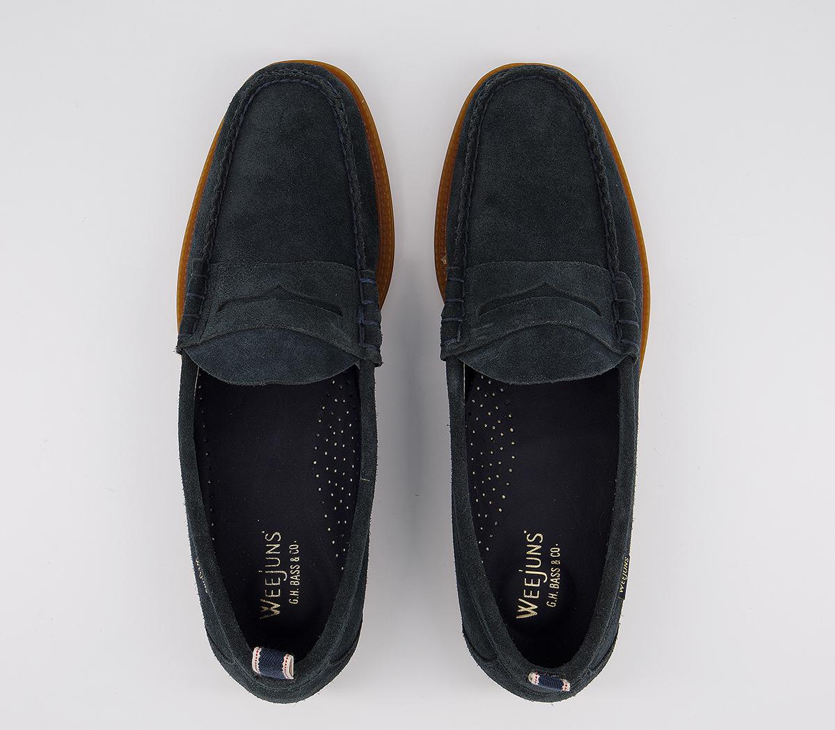 G.H Bass & CoWeejuns II Larson Suede LoafersNavy