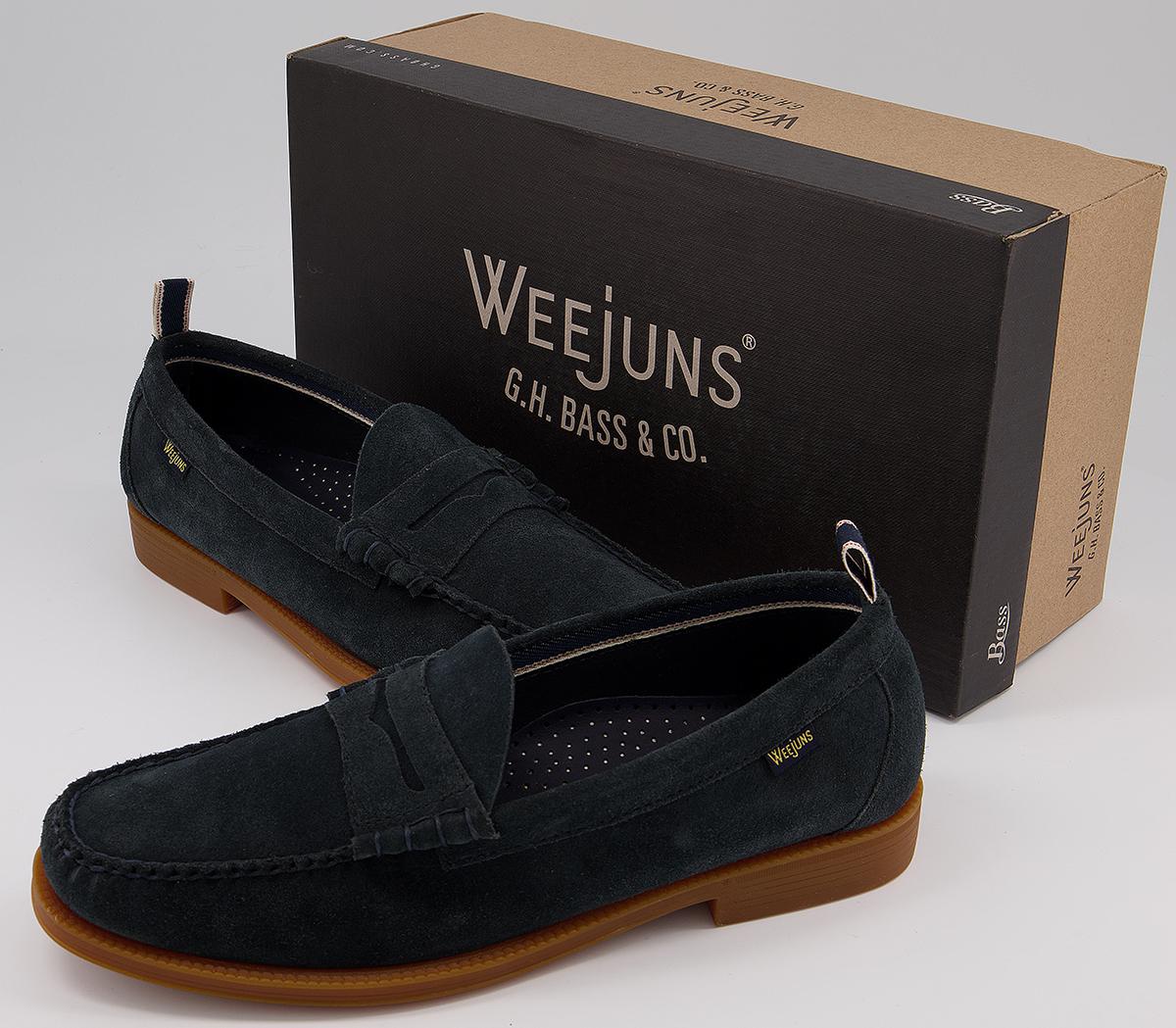 G.H Bass & CoWeejuns II Larson Suede LoafersNavy