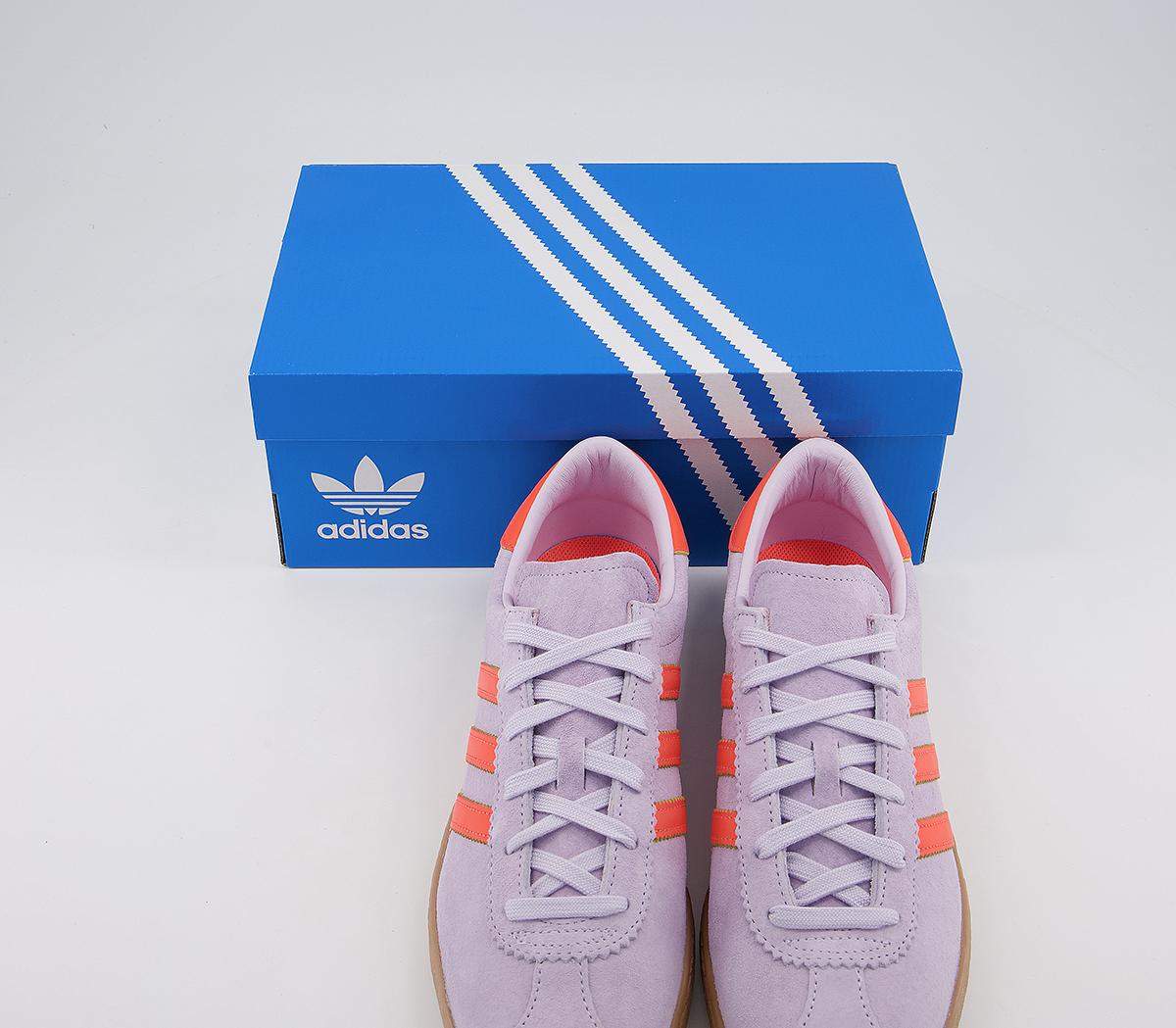 adidasStadt TrainersPurple Tint Signal Coral Shock Yellow