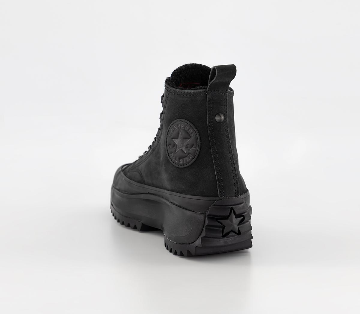 ConverseRun Star Hike Platform TrainersBlack
