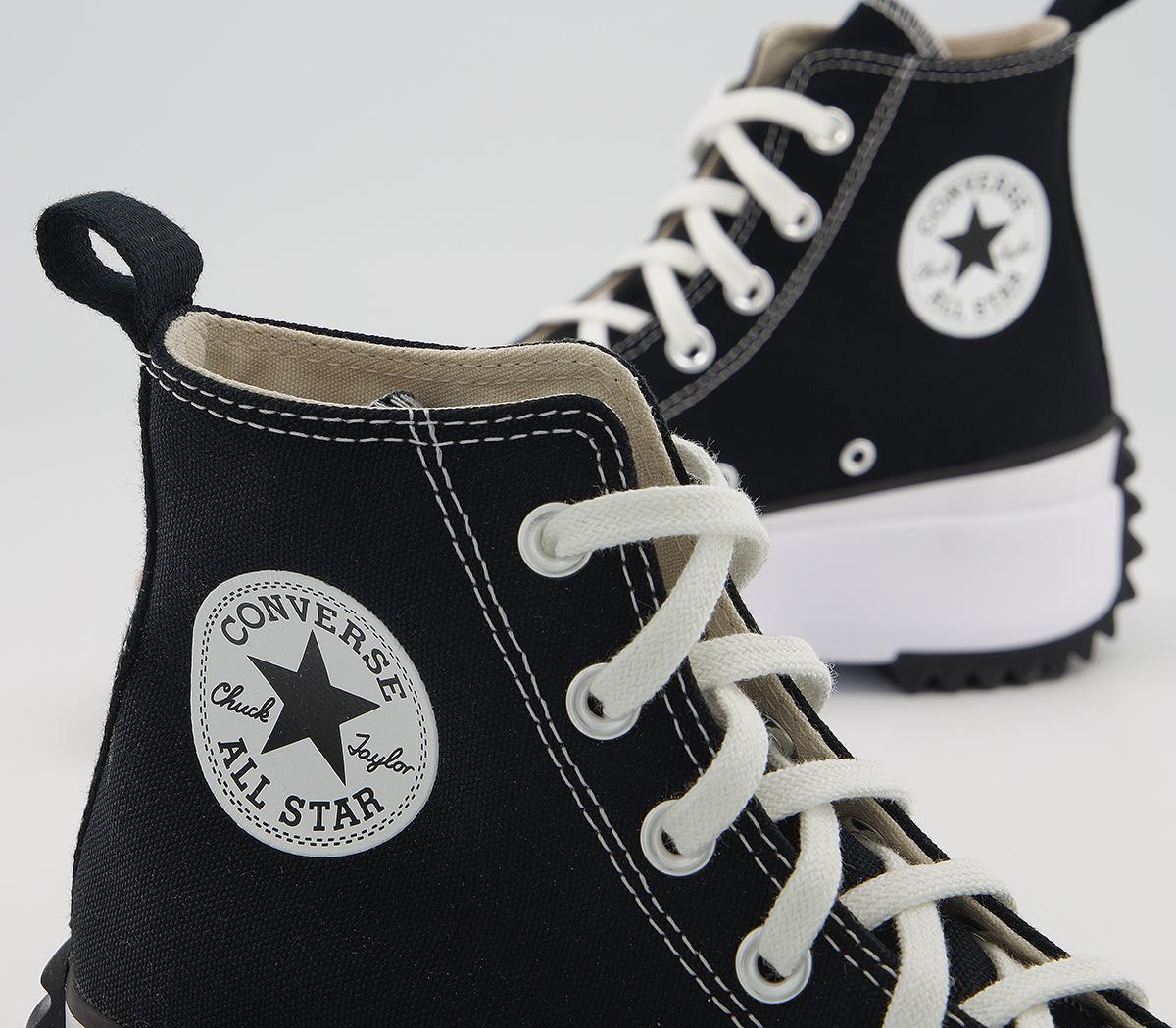 Converse Run Star Hike Platform Trainers Converse Run Star Hike Platform Trainers Black White