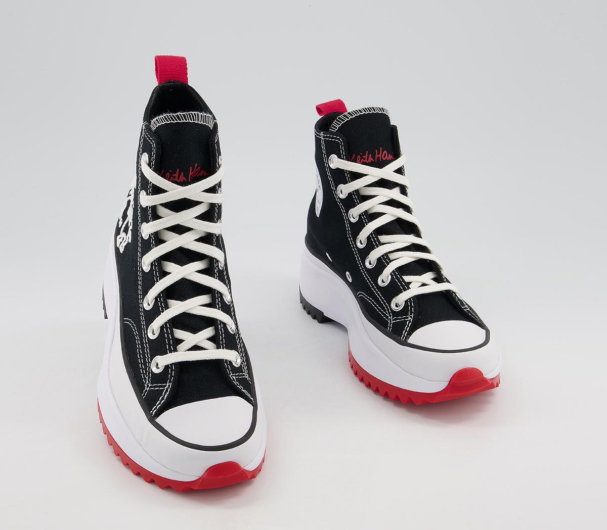 Converse Runstar Hike Trainers Converse Runstar Hike Trainers Keith Haring Black White Red