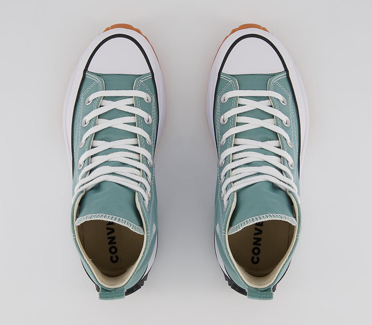 Converse Run Star Hike Platform Trainers Converse Run Star Hike Platform Trainers Jade Unity Black White