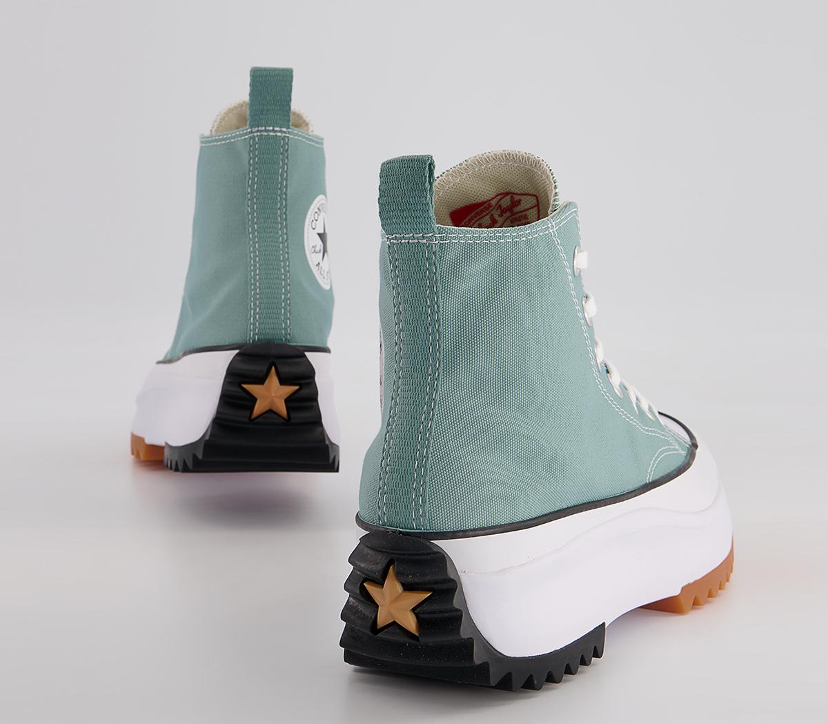 Converse Run Star Hike Platform Trainers Converse Run Star Hike Platform Trainers Jade Unity Black White