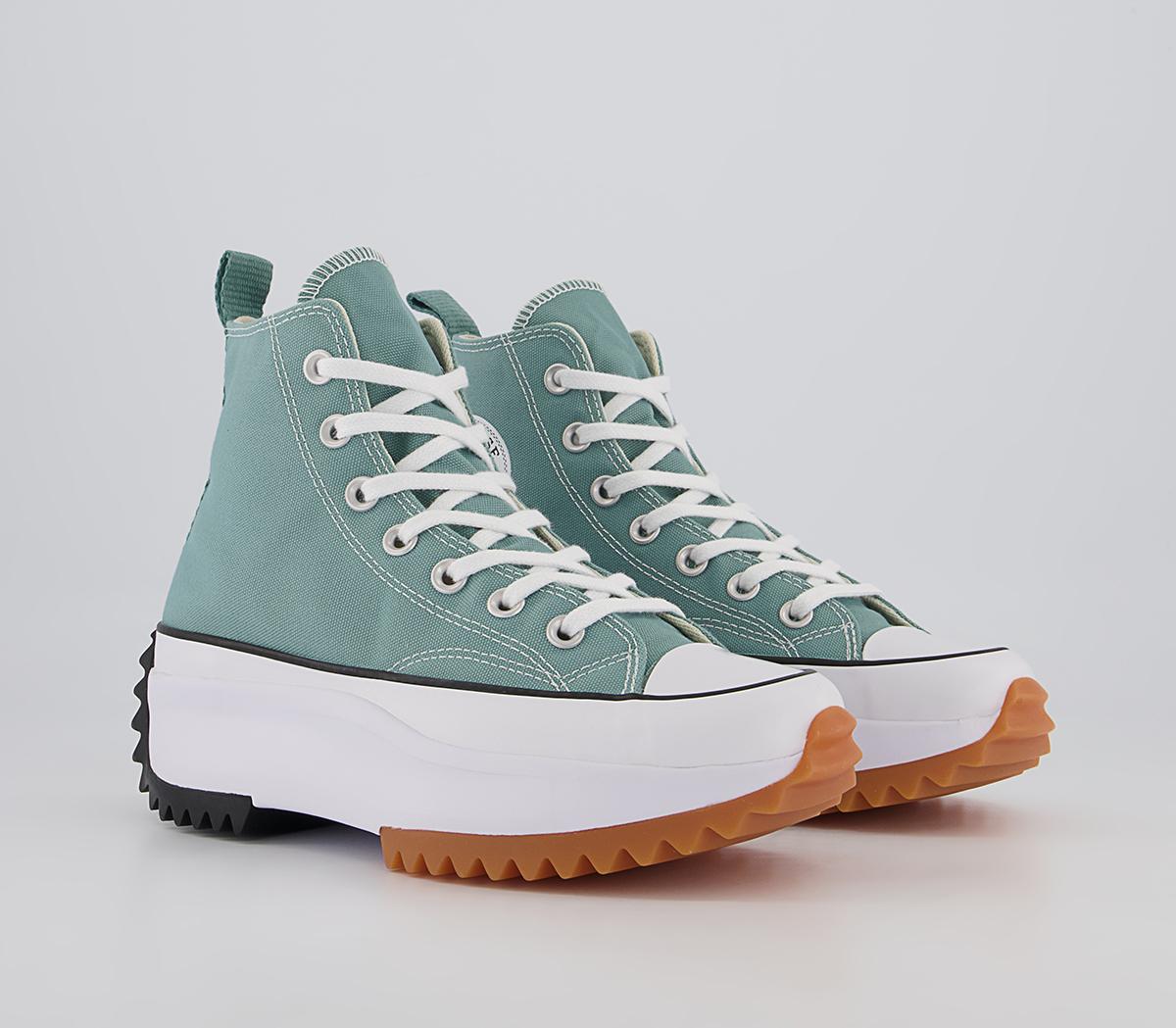 Converse Run Star Hike Platform Trainers Converse Run Star Hike Platform Trainers Jade Unity Black White