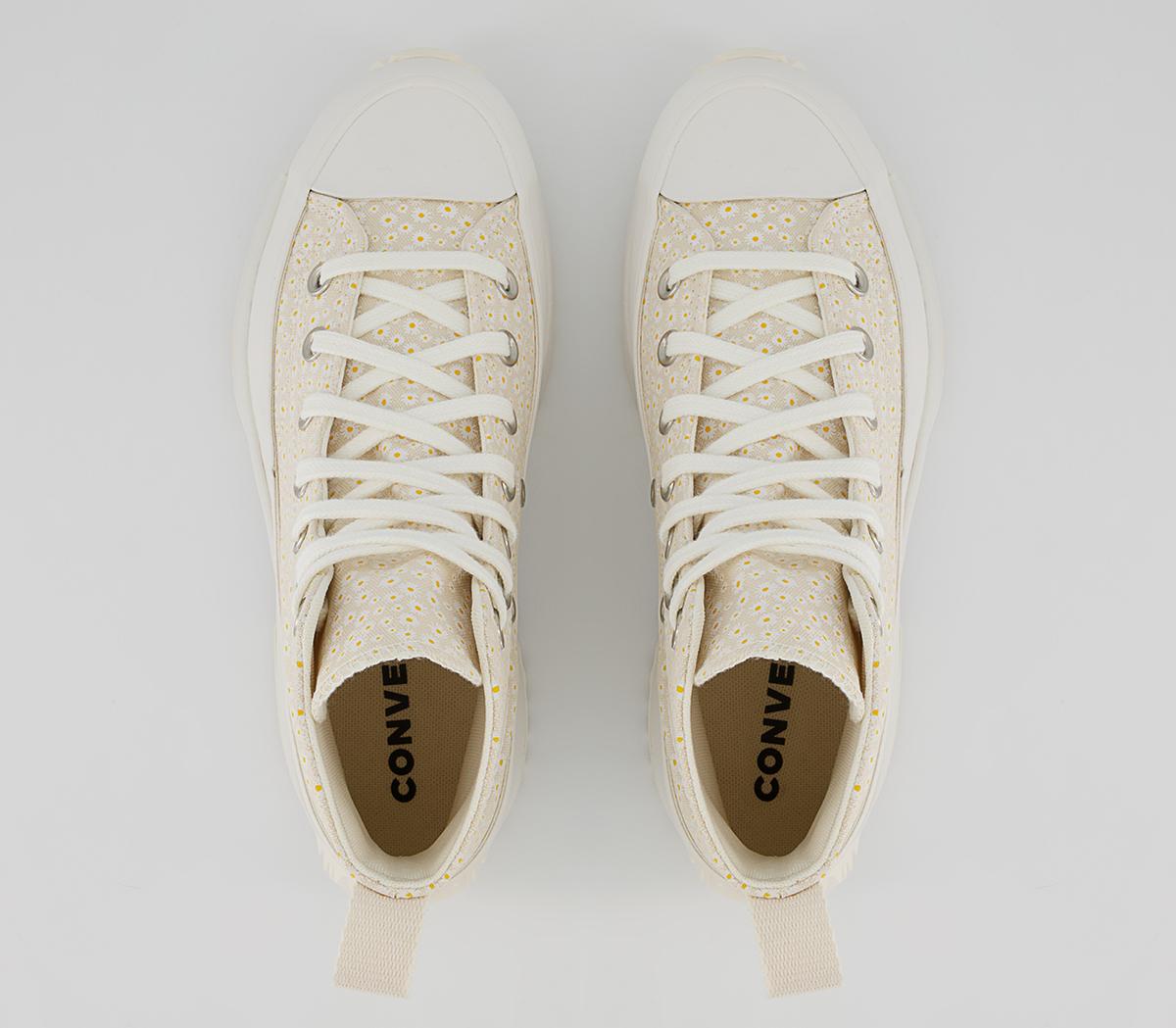 Converse Run Star Hike Trainers Converse Run Star Hike Trainers Egret Ivory Amarillo