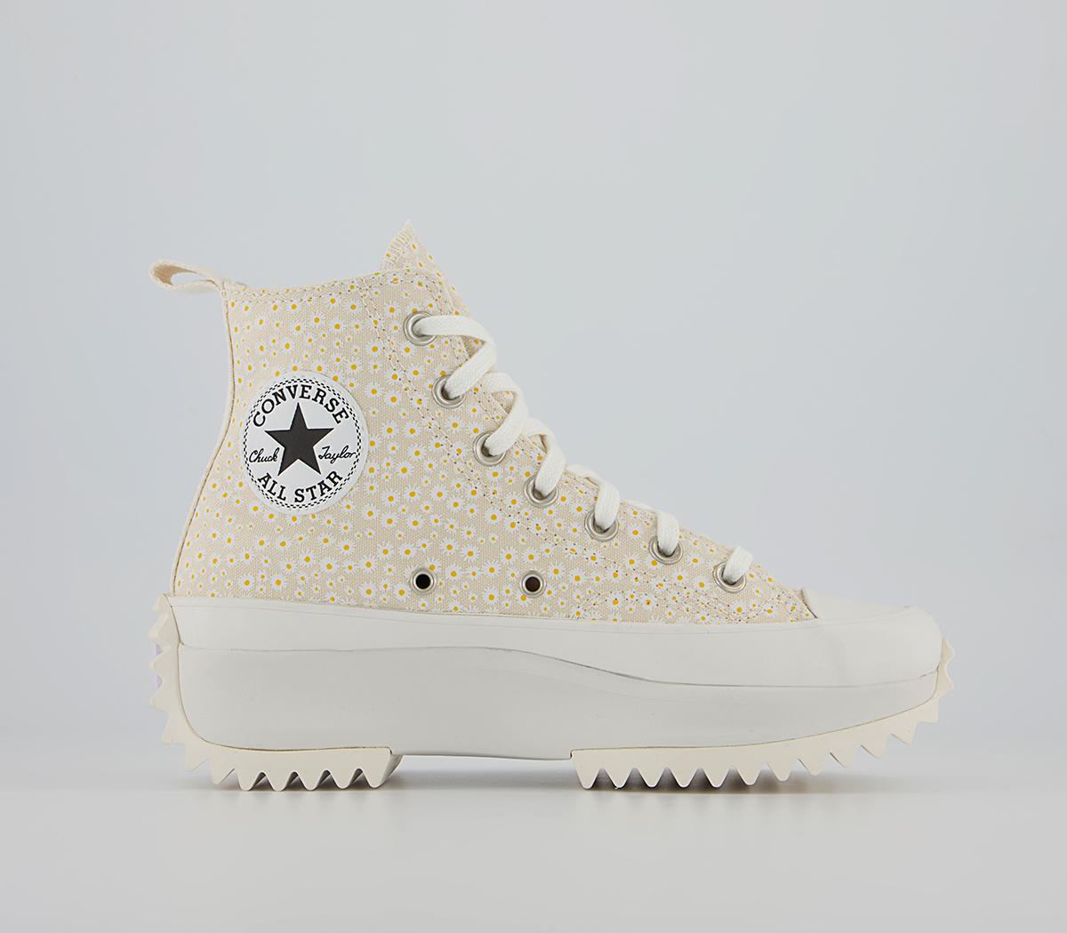Converse Run Star Hike Trainers Converse Run Star Hike Trainers Egret Ivory Amarillo