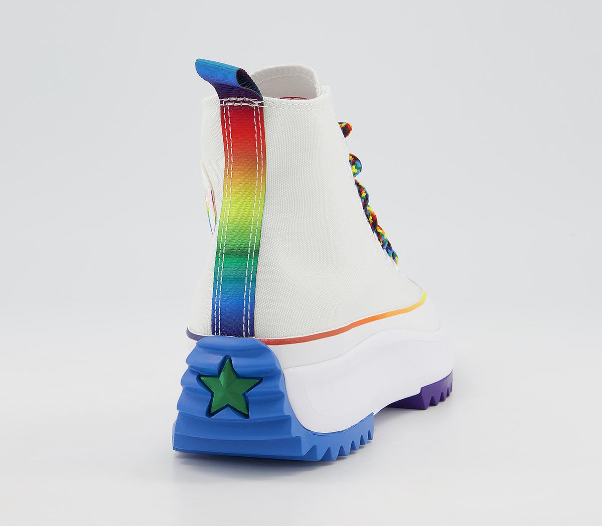 Converse Runstar Hike Trainers Converse Runstar Hike Trainers Pride White Multi White