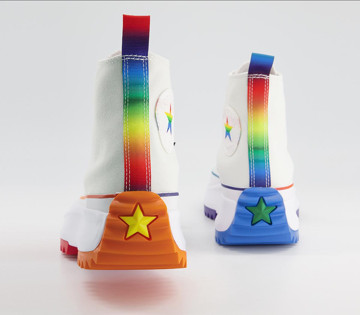 Converse Runstar Hike Trainers Converse Runstar Hike Trainers Pride White Multi White