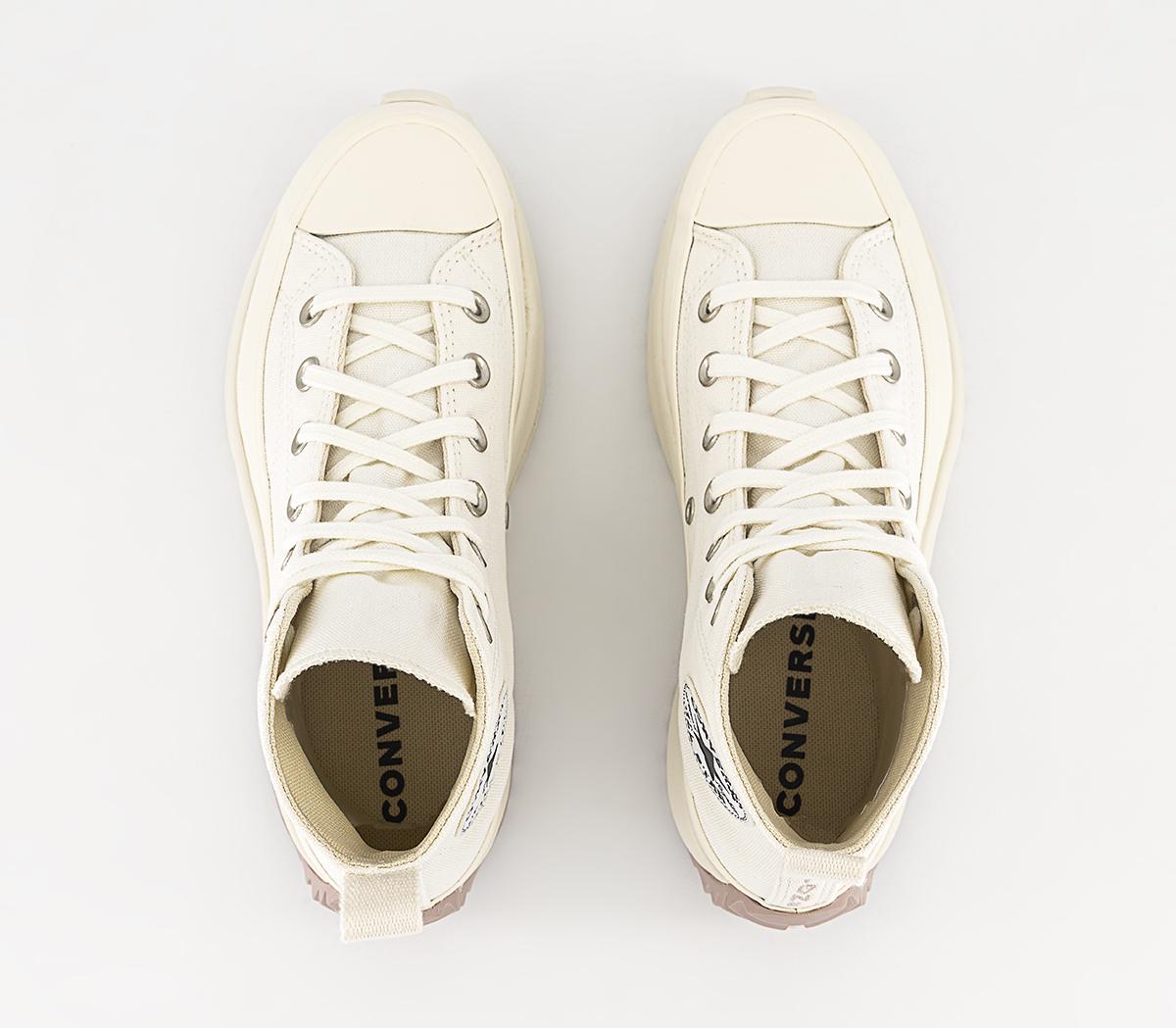 ConverseRun Star Hike Platform TrainersVintage White Stone Mauve