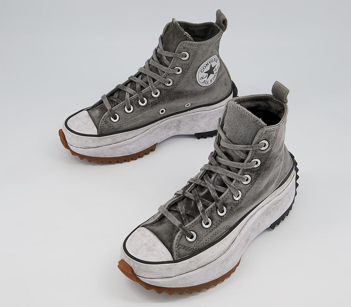 Converse Run Star Hike Platform Trainers Converse Run Star Hike Platform Trainers Smoked Grey