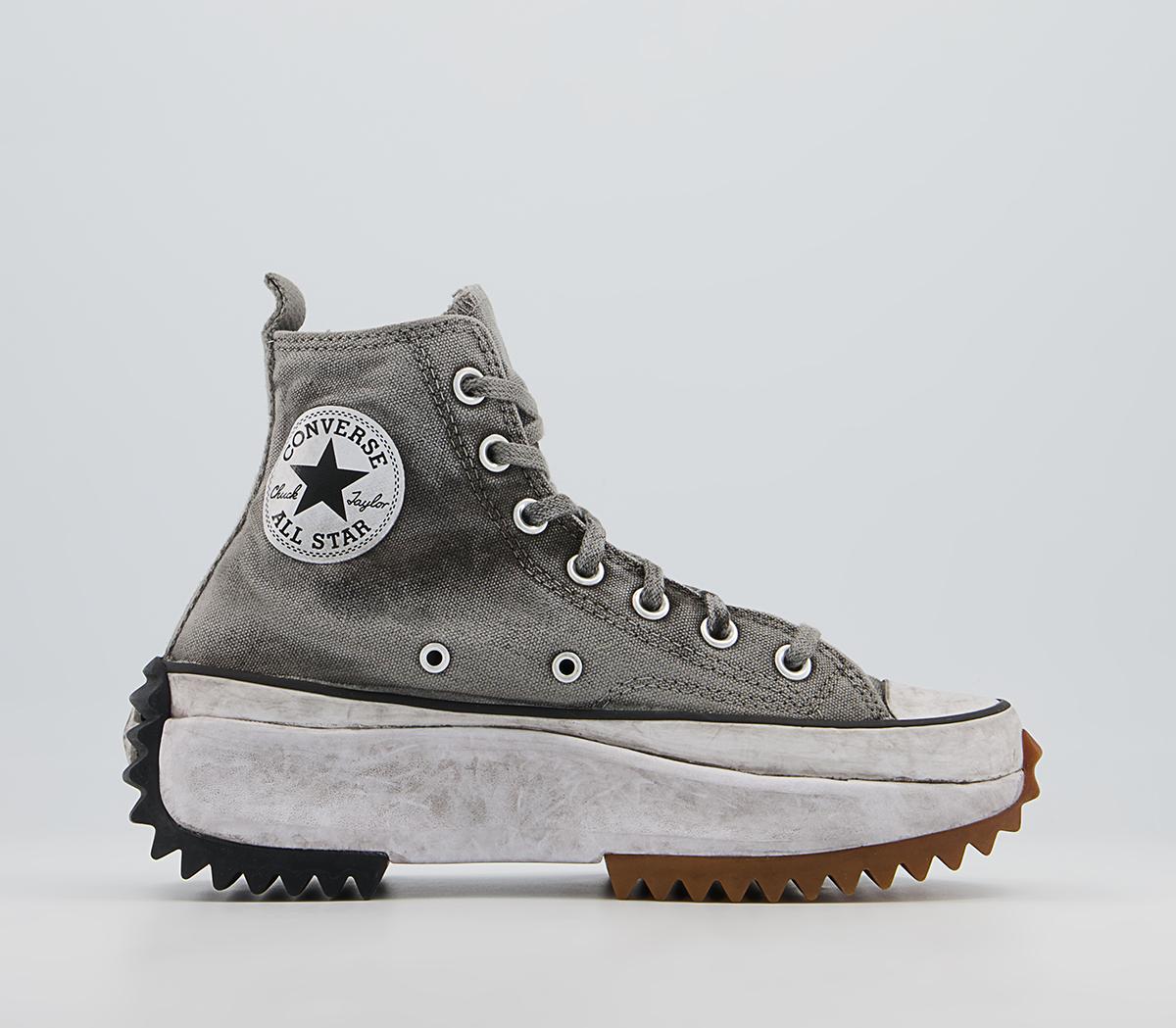 Converse Run Star Hike Platform Trainers Converse Run Star Hike Platform Trainers Smoked Grey