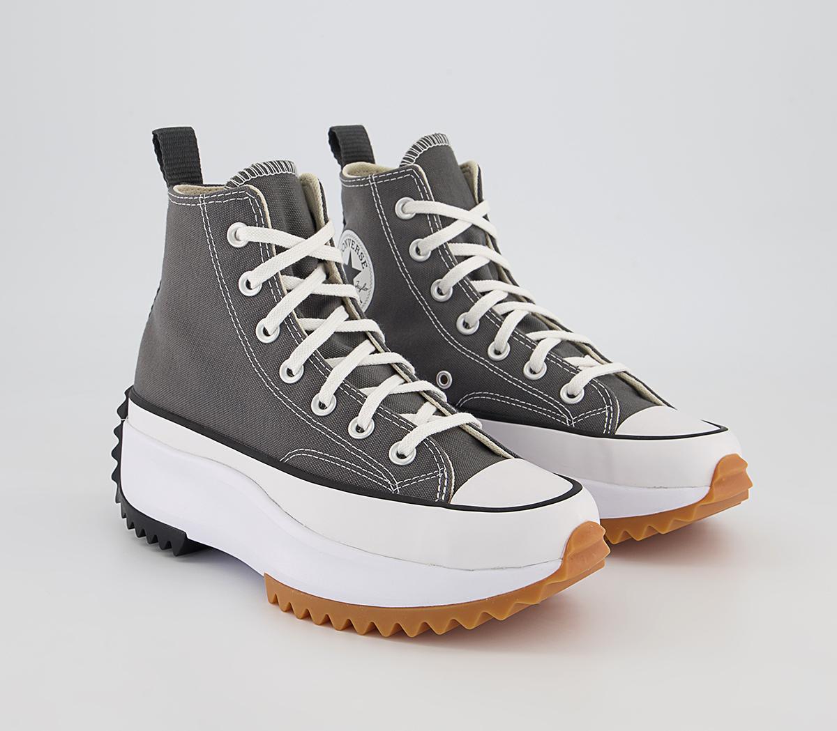 Converse Run Star Hike Trainers Converse Run Star Hike Trainers Iron Grey Black White
