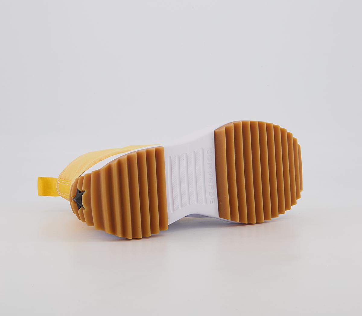 Converse Run Star Hike Platform Trainers Converse Run Star Hike Platform Trainers Citron Zest Black White