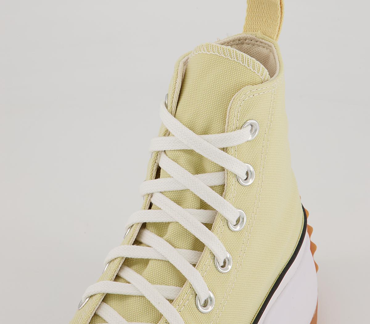 Converse Run Star Hike Trainers Converse Run Star Hike Trainers Lemon Drop Black White