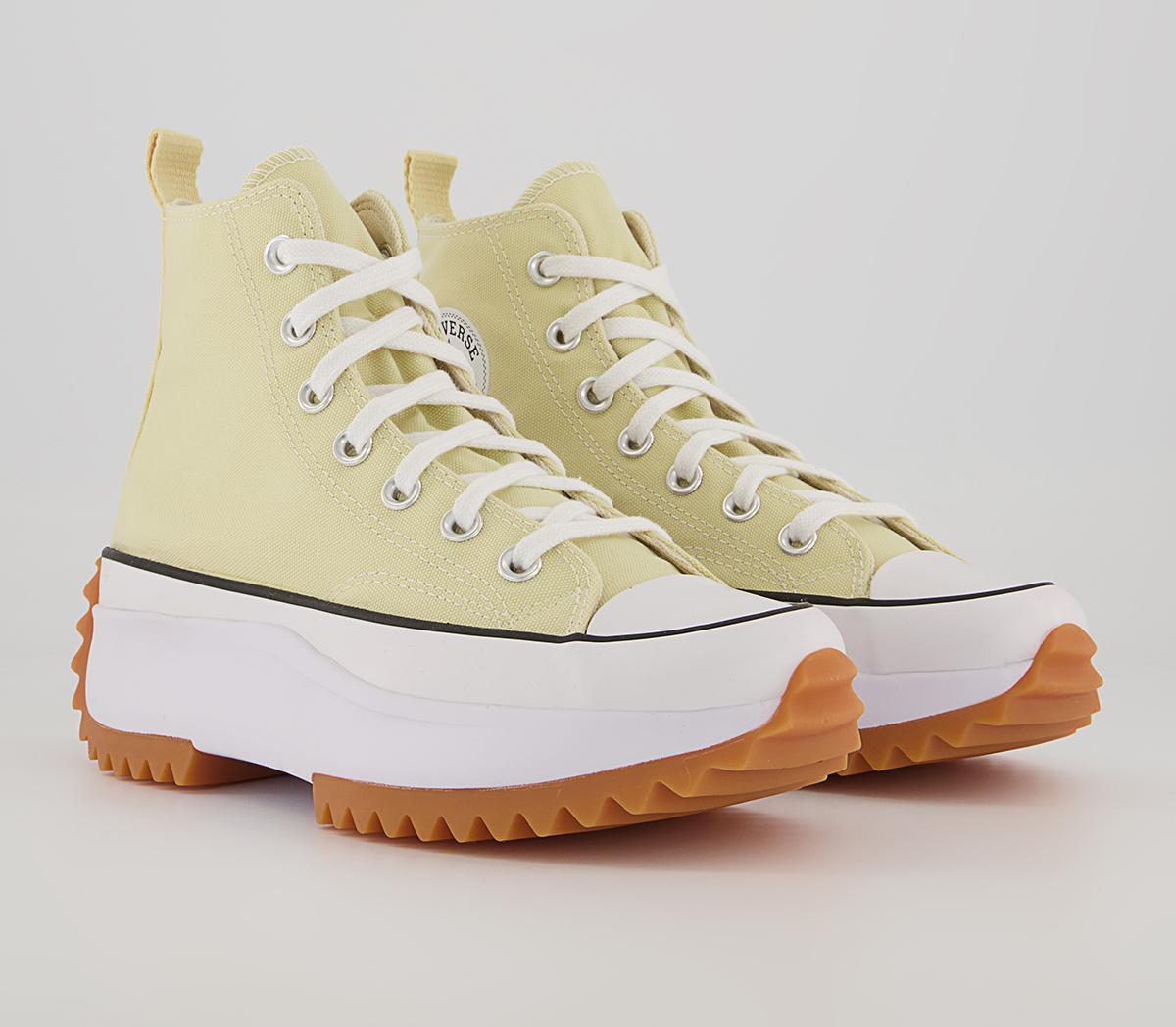 Converse Run Star Hike Trainers Converse Run Star Hike Trainers Lemon Drop Black White