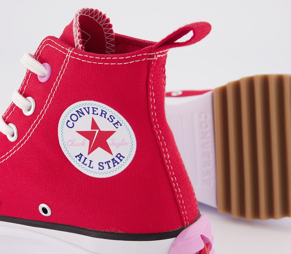 ConverseRun Star Hike TrainersUniversity Red Peony Pink