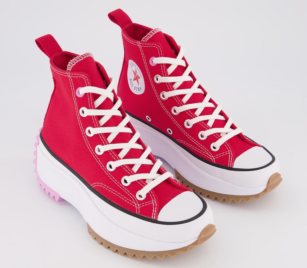 ConverseRun Star Hike TrainersUniversity Red Peony Pink