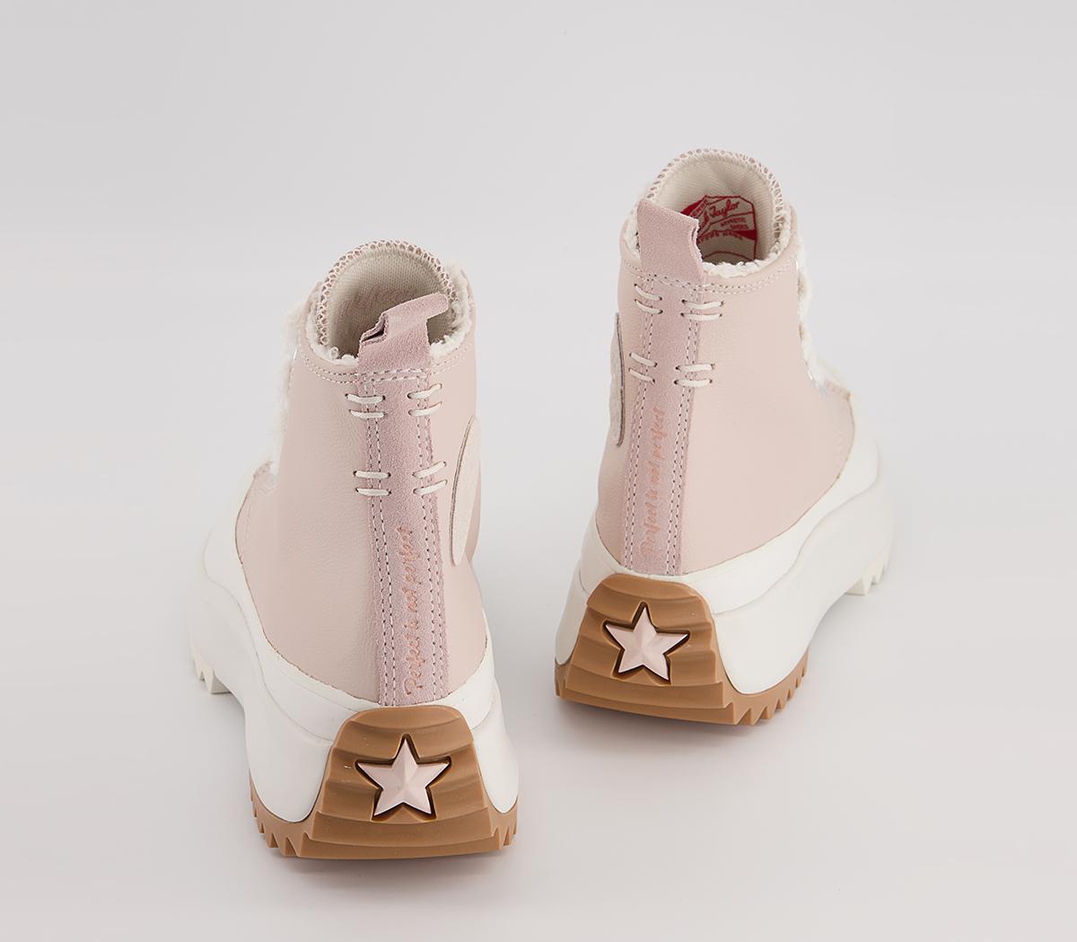 Converse Run Star Hike Platform Trainers Converse Run Star Hike Platform Trainers Silt Red Vintage White Egret