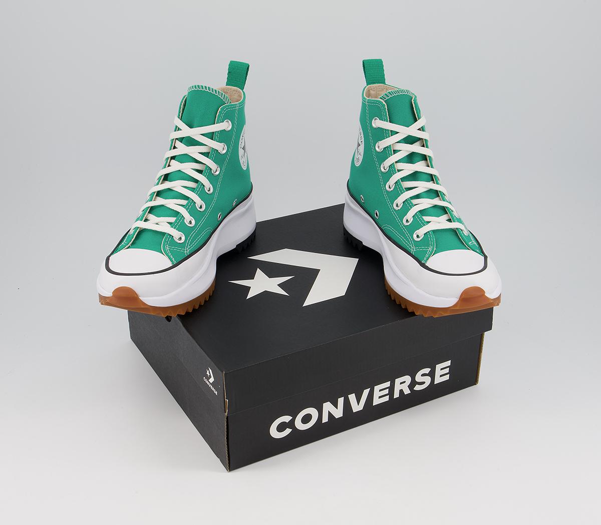 Converse Runstar Hike Trainers Converse Runstar Hike Trainers Court Green White Gum