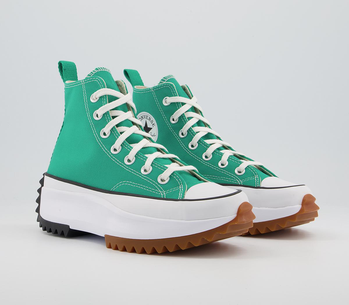 Converse Runstar Hike Trainers Converse Runstar Hike Trainers Court Green White Gum