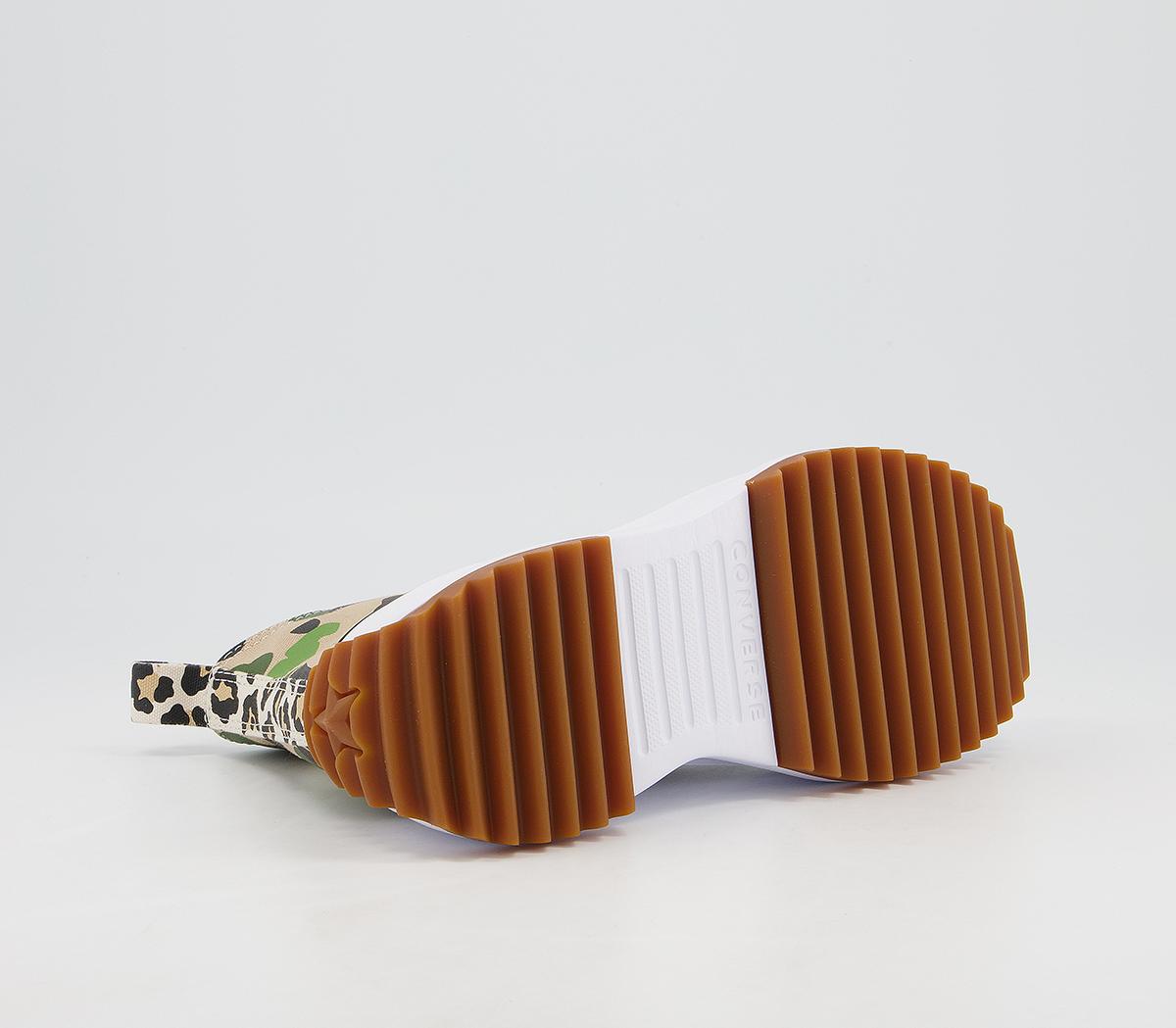 ConverseRunstar Hike TrainersCamouflage Candied Ginger Green White