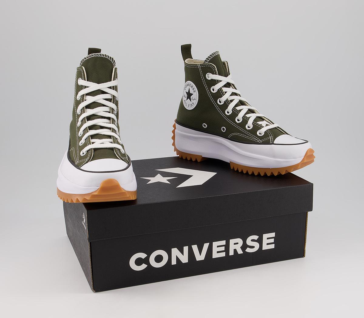 Converse Runstar Hike Trainers Converse Runstar Hike Trainers Cargo Khaki White Black