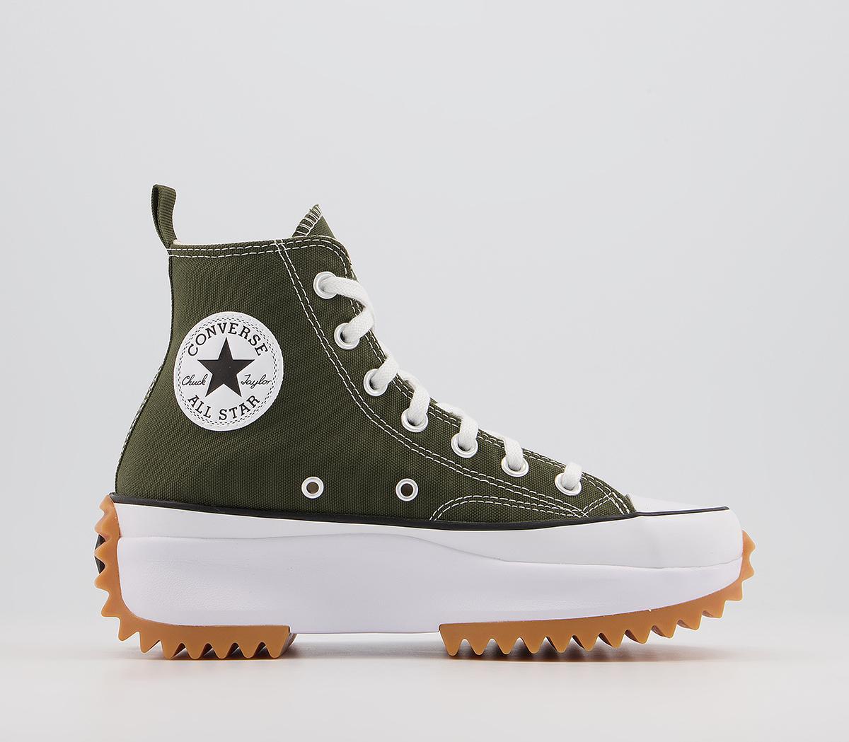 Converse Runstar Hike Trainers Converse Runstar Hike Trainers Cargo Khaki White Black