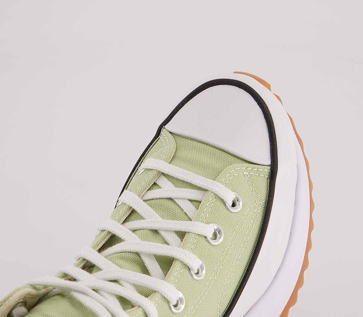 Converse Run Star Hike Platform Trainers Converse Run Star Hike Platform Trainers Olive Aura Black White