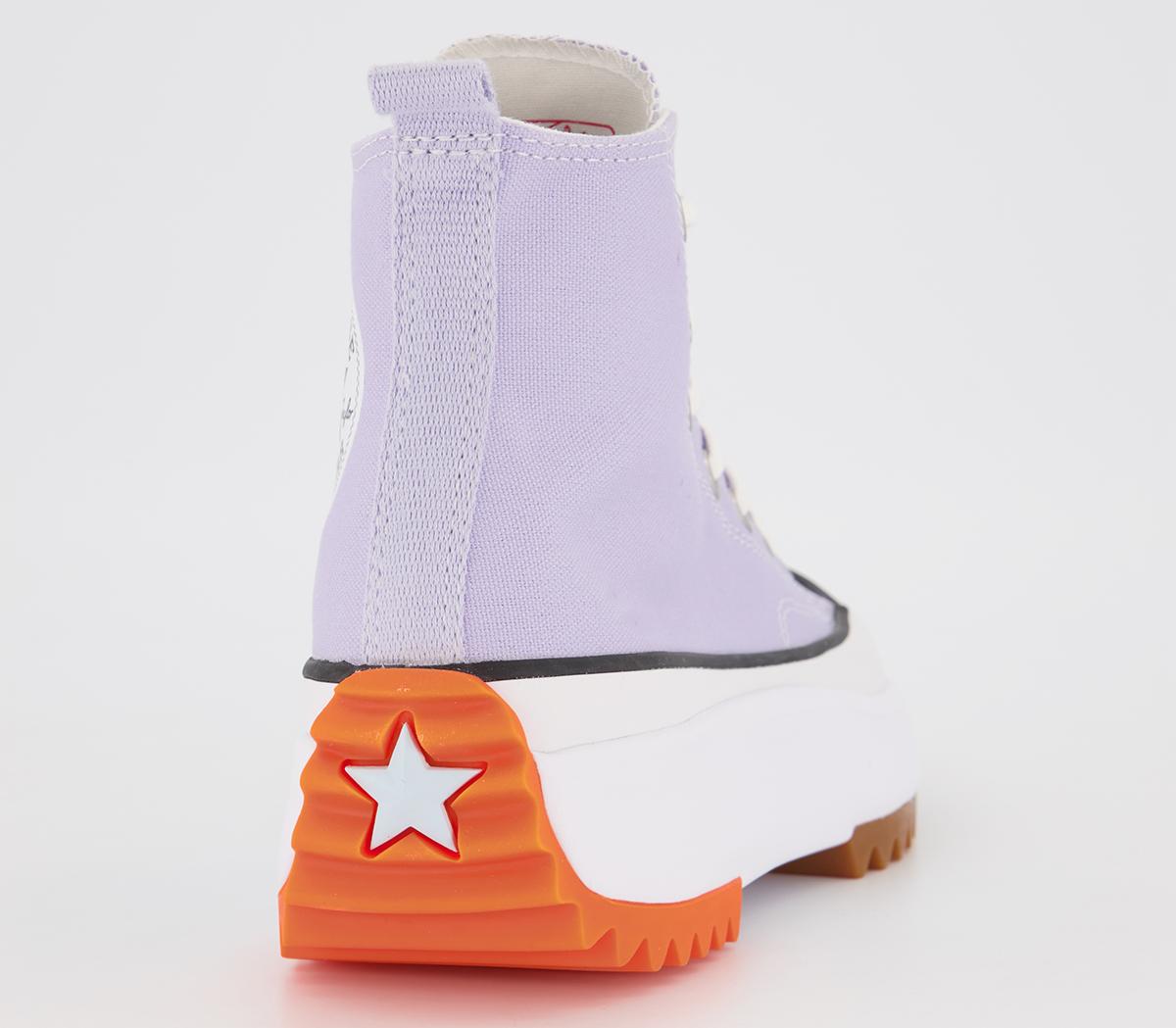 ConverseRunstar Hike TrainersMoonstone Violet White Total Orange