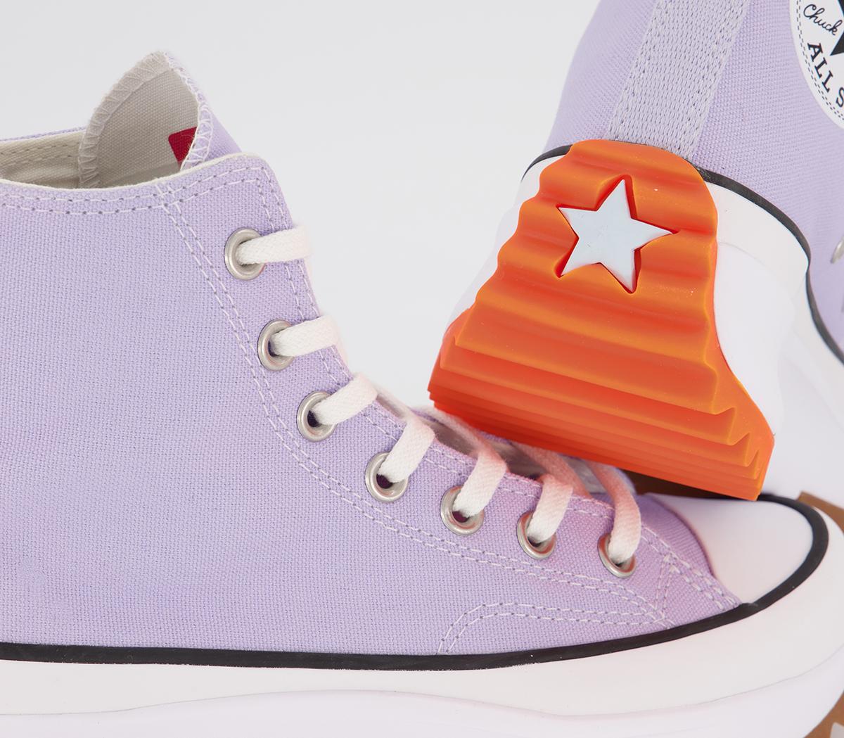 ConverseRunstar Hike TrainersMoonstone Violet White Total Orange