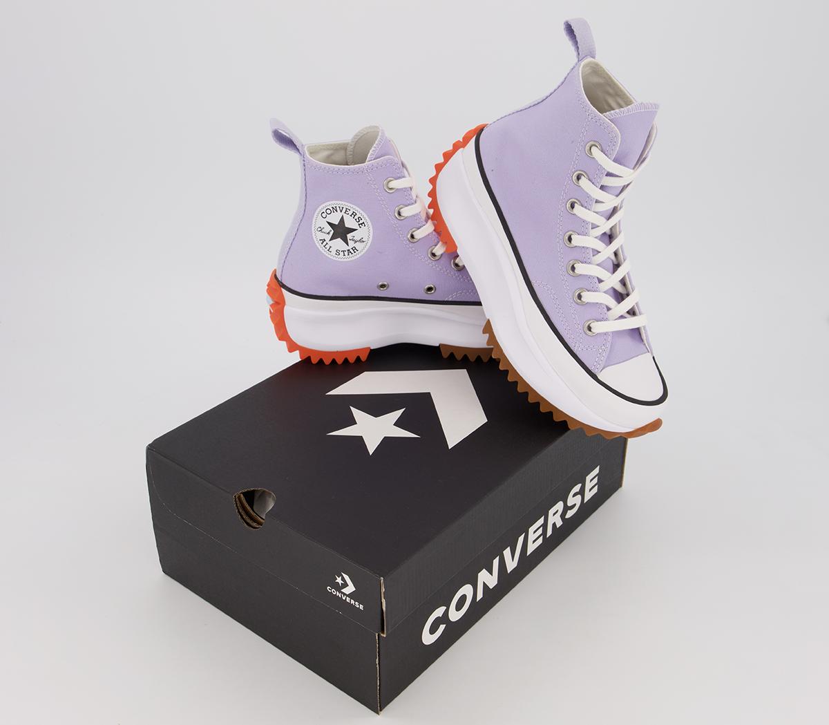 ConverseRunstar Hike TrainersMoonstone Violet White Total Orange