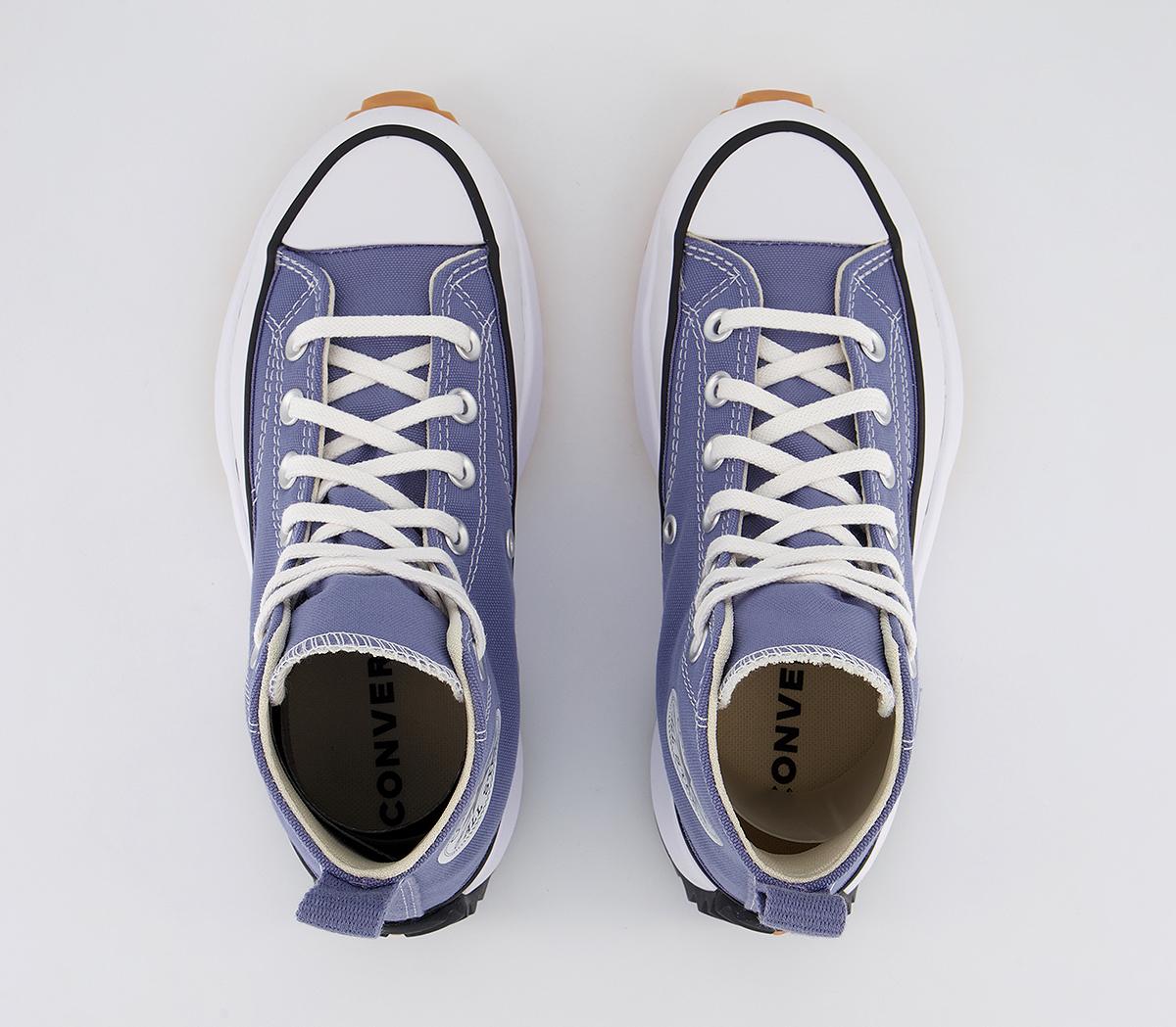Converse Run Star Hike Trainers Converse Run Star Hike Trainers Slate Lilac Black White