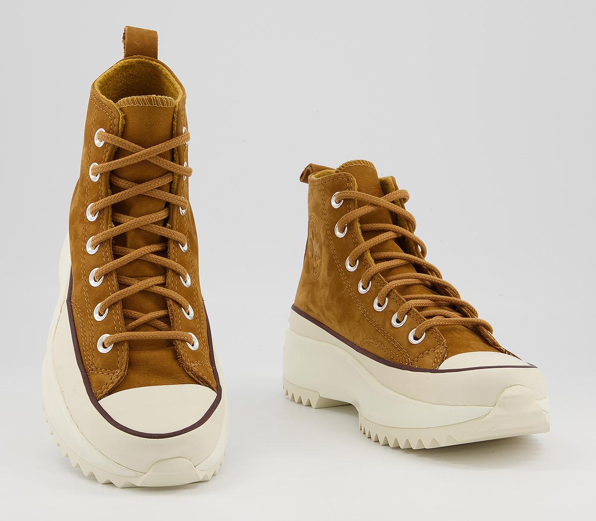 Converse Run Star Hike Platform Trainers Converse Run Star Hike Platform Trainers Wheat Shadowberry