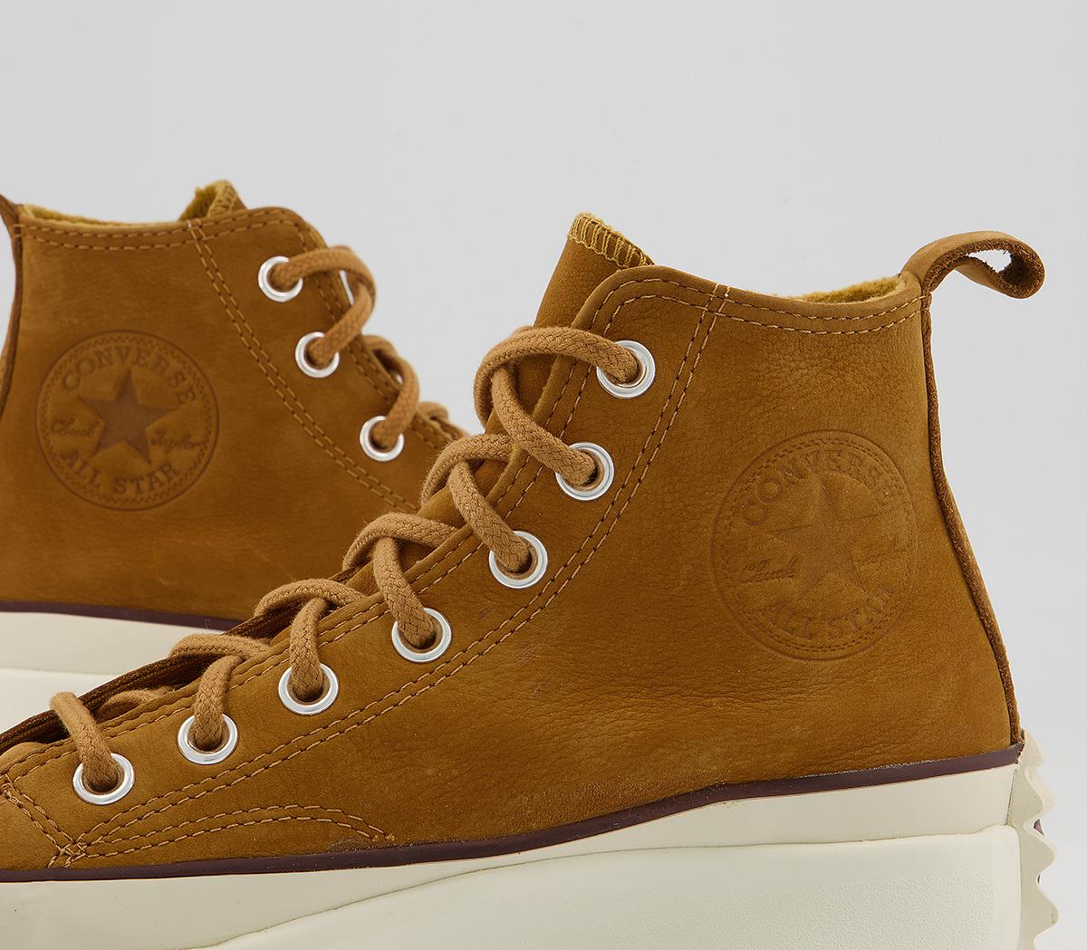 Converse Run Star Hike Platform Trainers Converse Run Star Hike Platform Trainers Wheat Shadowberry