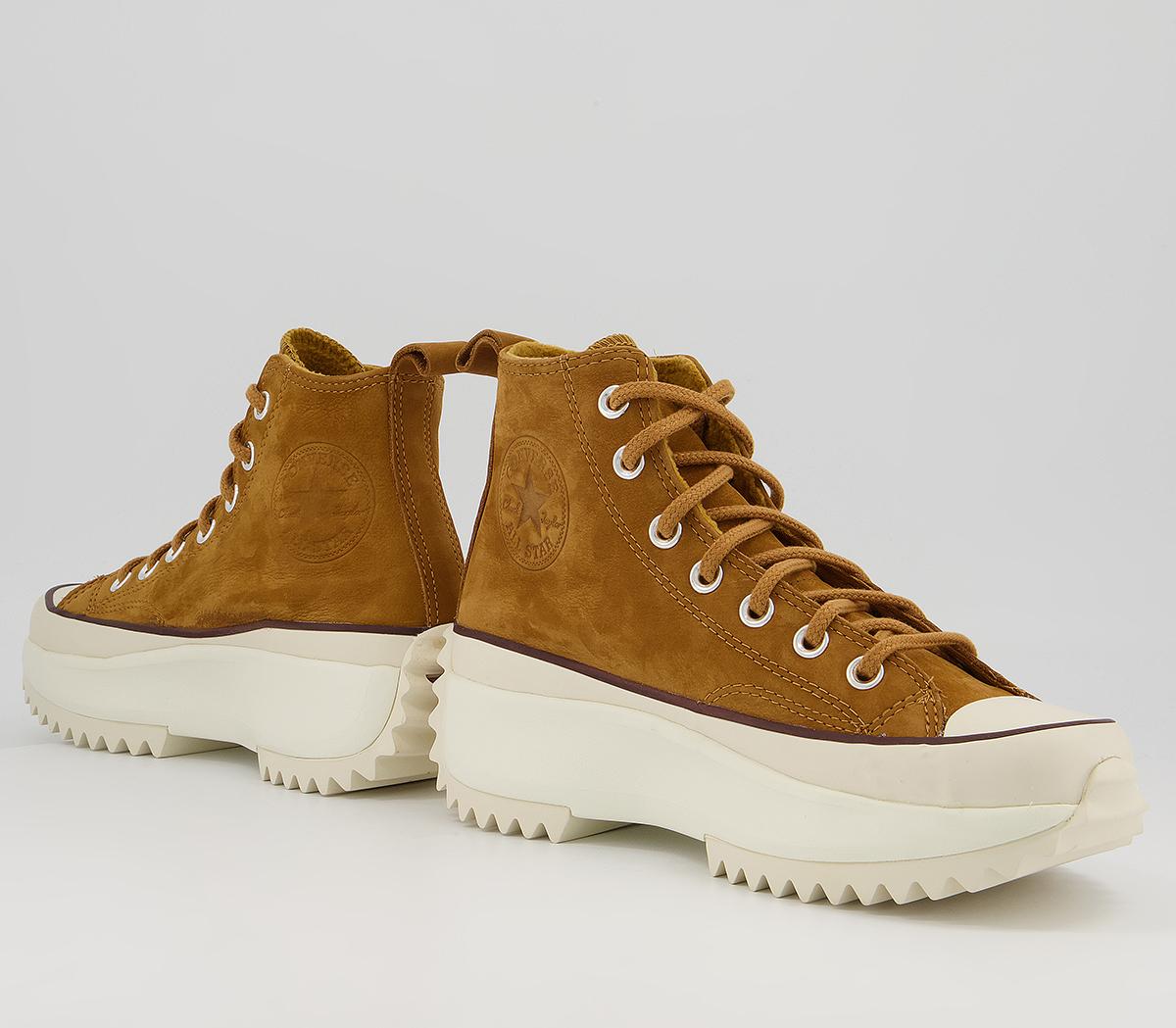 Converse Run Star Hike Platform Trainers Converse Run Star Hike Platform Trainers Wheat Shadowberry
