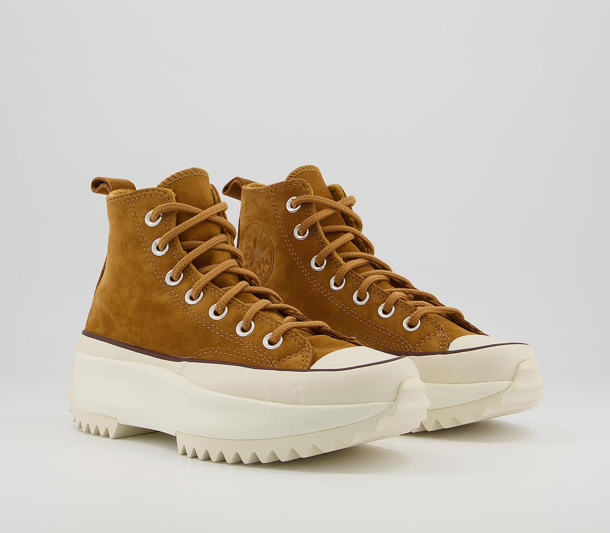 Converse Run Star Hike Platform Trainers Converse Run Star Hike Platform Trainers Wheat Shadowberry